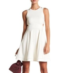 NWT French Connection lulu stretch cut out dress